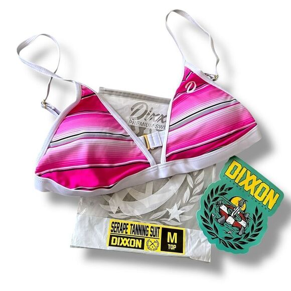 DIXXON Flannel Company Serape Triangle Bikini Top Tanning Suit - Picture 2 of 6